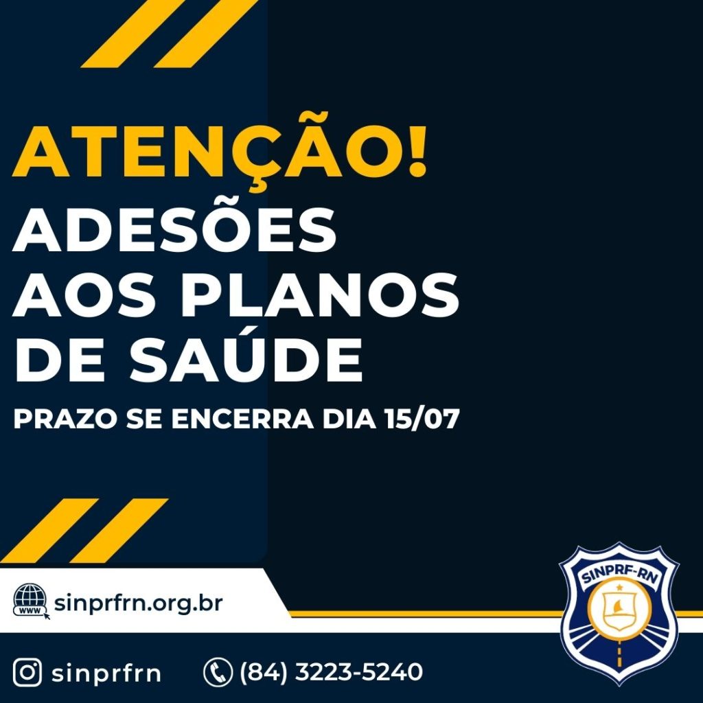 Adesões aos Planos de Saúde – Prazo se encerra dia 15/07