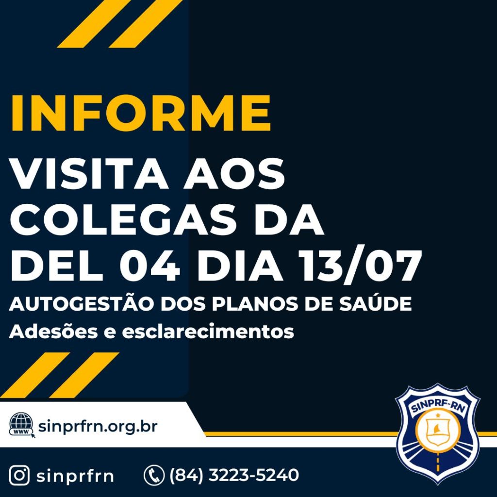 Visita aos colegas da Del 04 dia 13/07