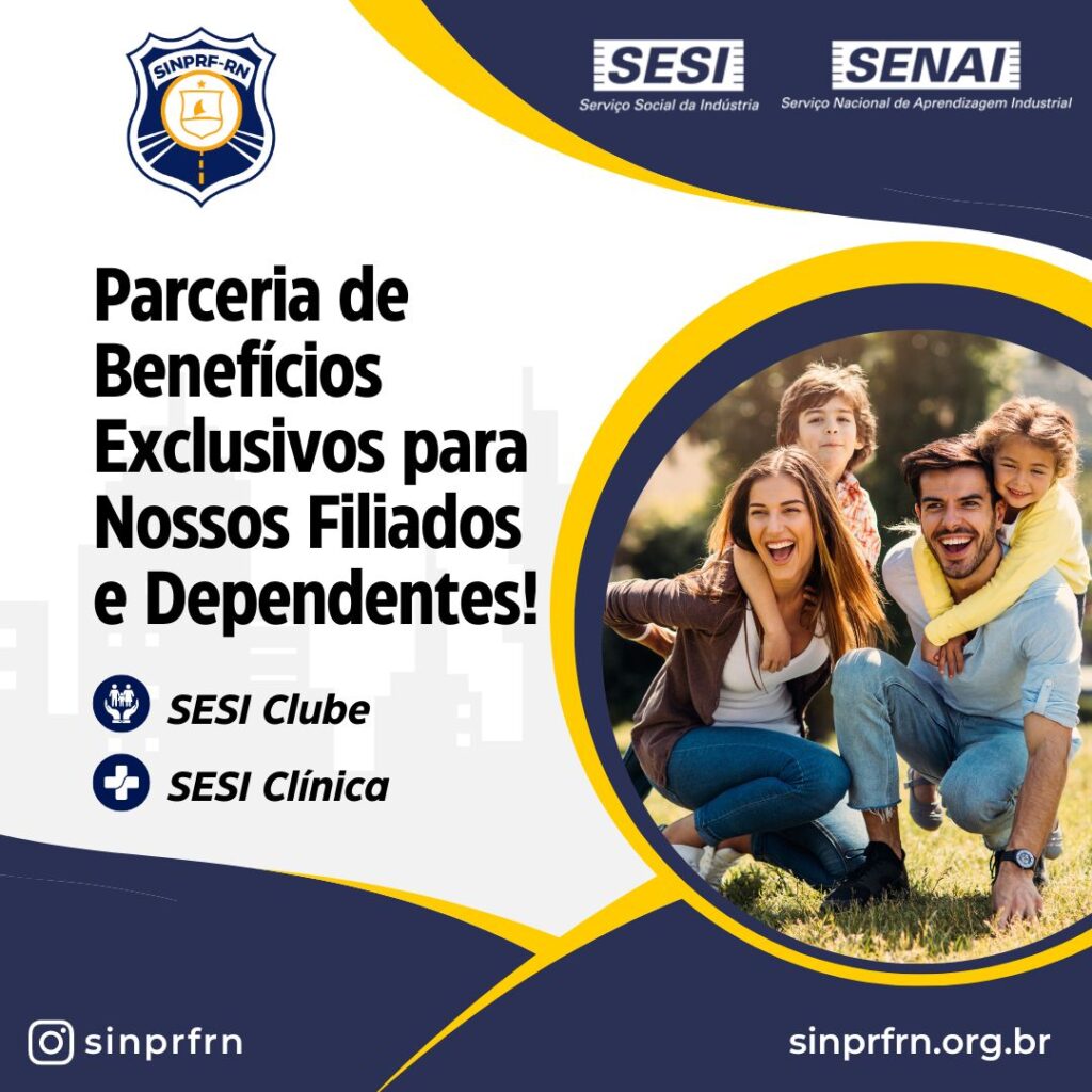 Parceria de Benefícios Exclusivos para Nossos Filiados e Dependentes!