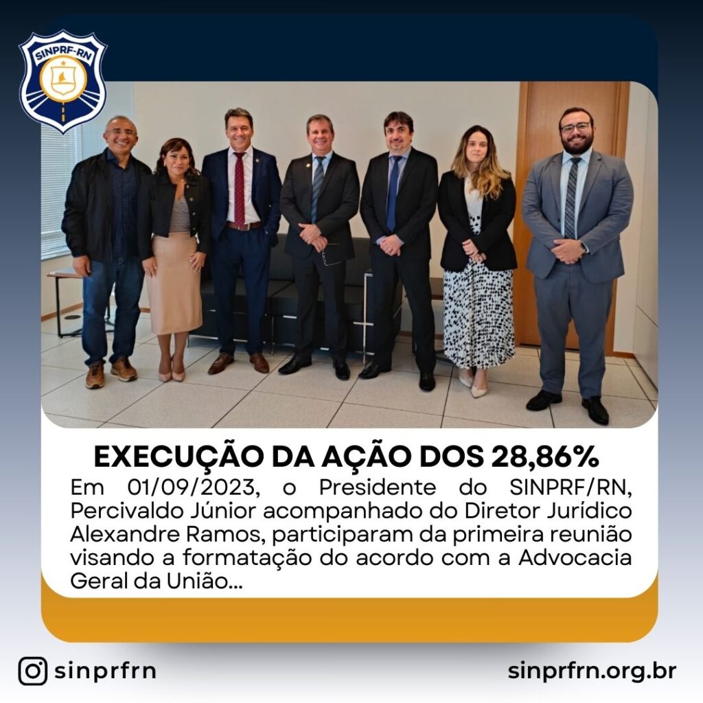 Execução da Ação dos 28,86%