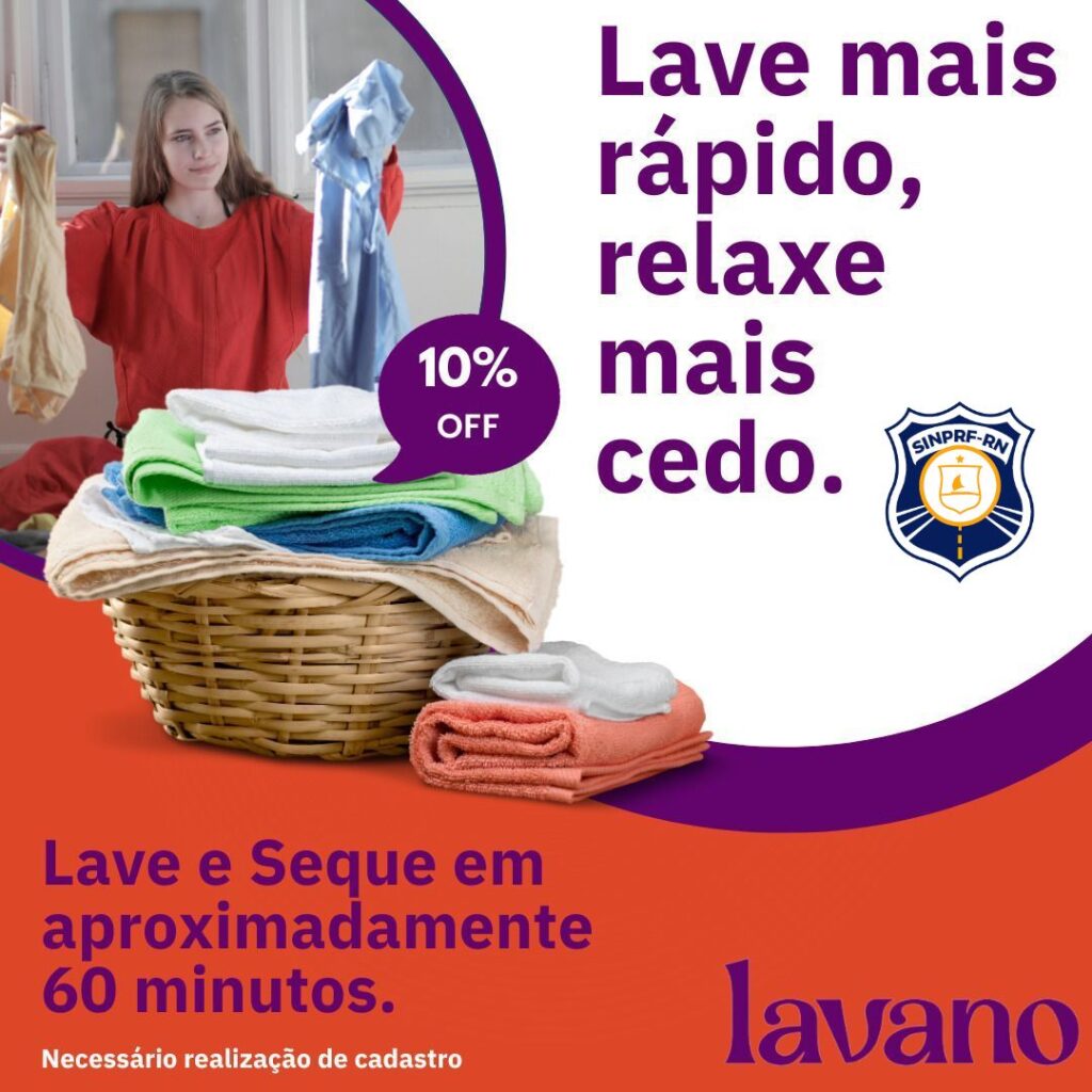 Novo Convênio Exclusivo! Lavano Lavanderia, Lavanderia Express de alta qualidade!