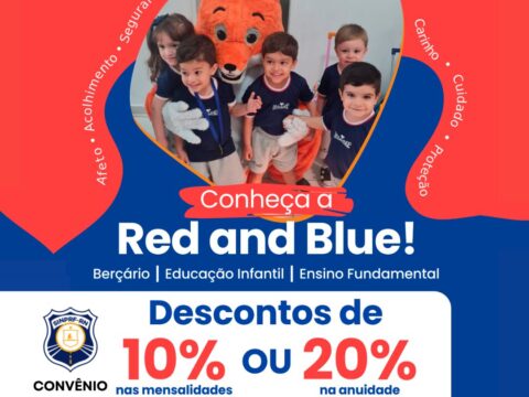Convênio Escola Red and Blue