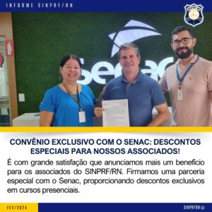 Convênio Exclusivo com o Senac: Descontos Especiais para Nossos Associados!