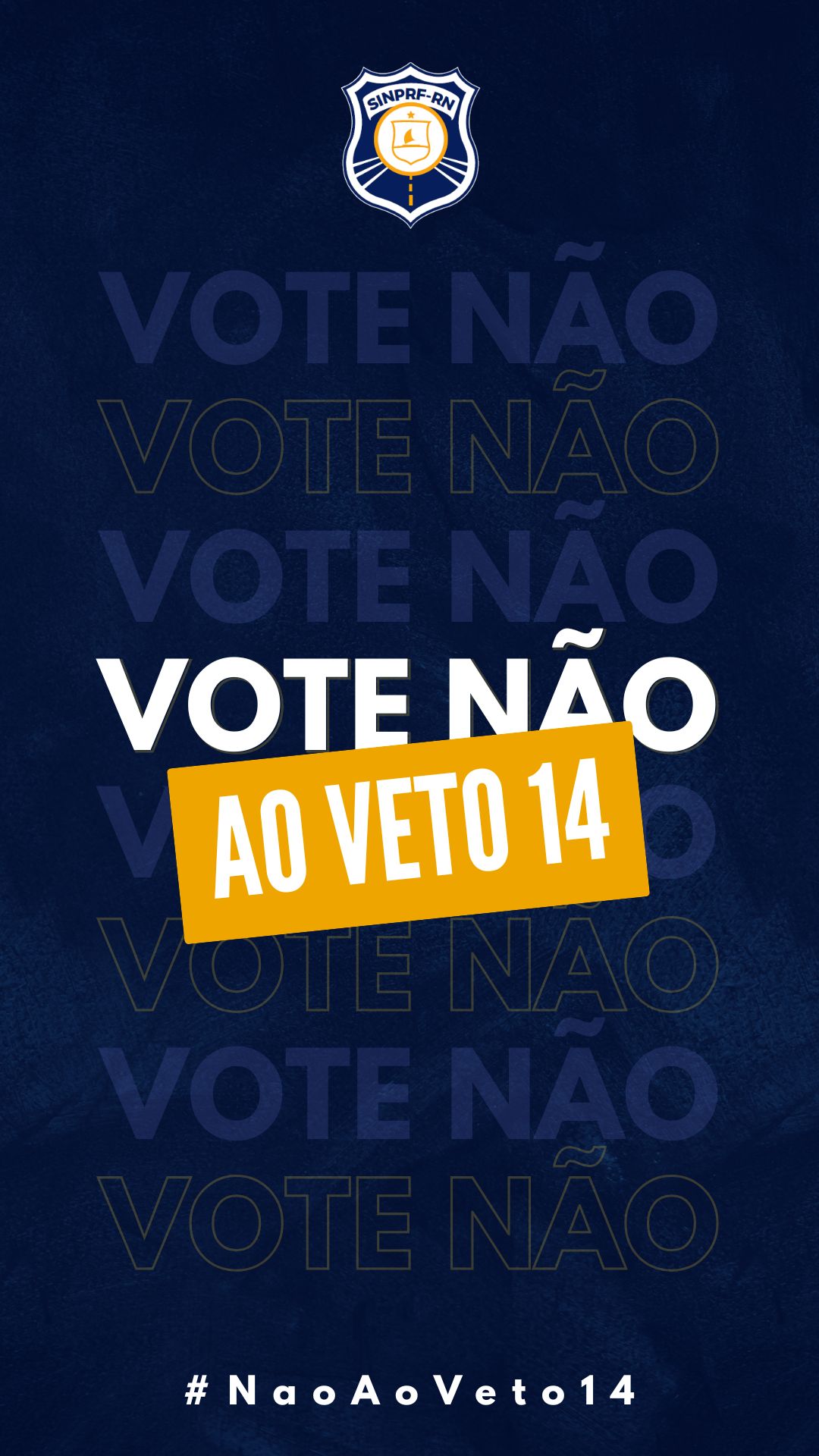 Filiados do SINPRF-RN, contamos com você!