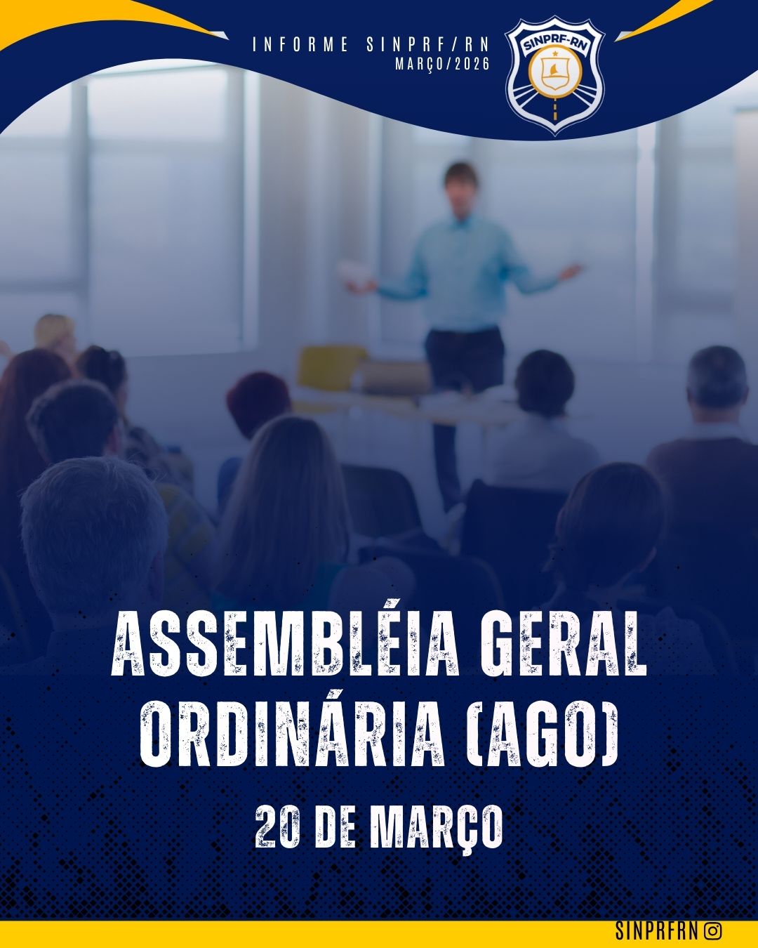 ASSEMBLÉIA GERAL ORDINÁRIA (AGO) – 20 de março de 2026