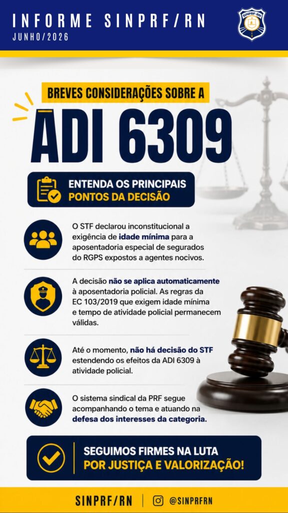 BREVES CONSIDERAÇÕES SOBRE A ADI 6309